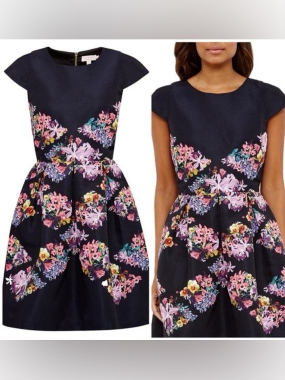 Ted Baker Floral Girley Lost Gardens Dress